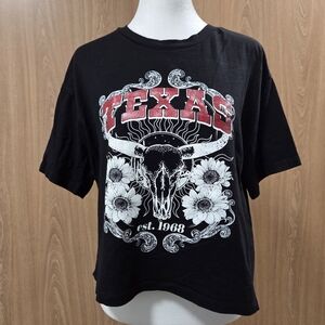 Black Texas Graphic T-Shirt